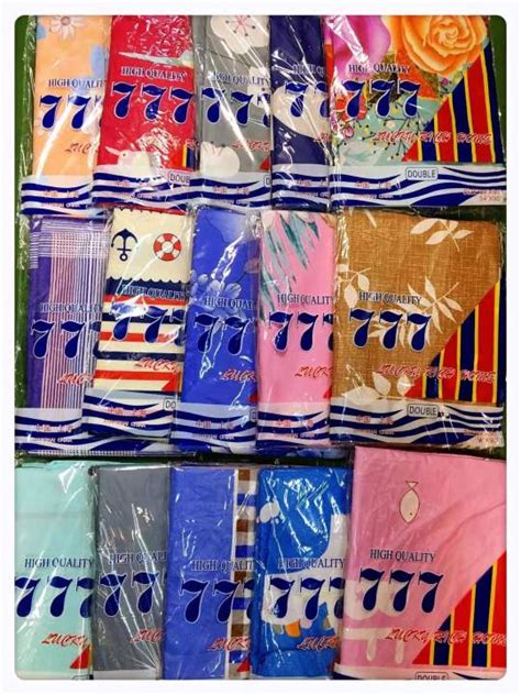 777 kumot|New 777 Cotton Kumot 54x90 inches .